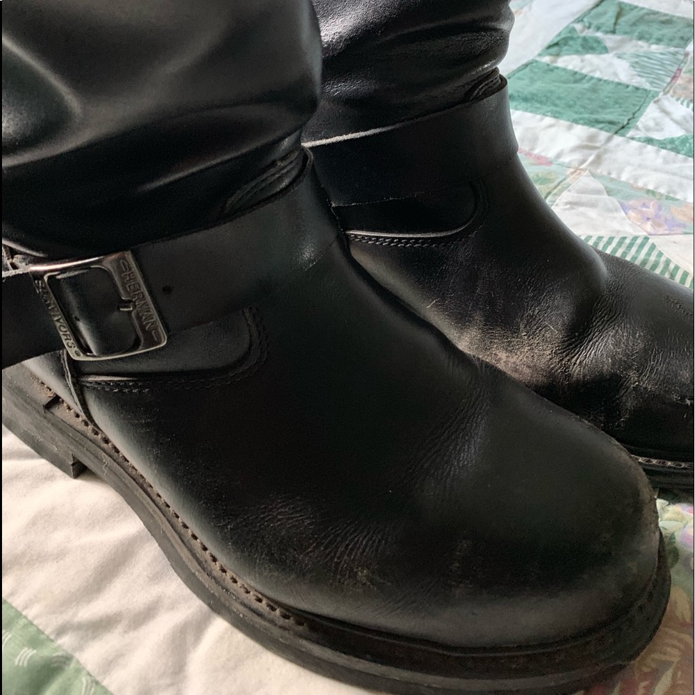 Herman Survivors Men’s Engineer Motorcycle Boots